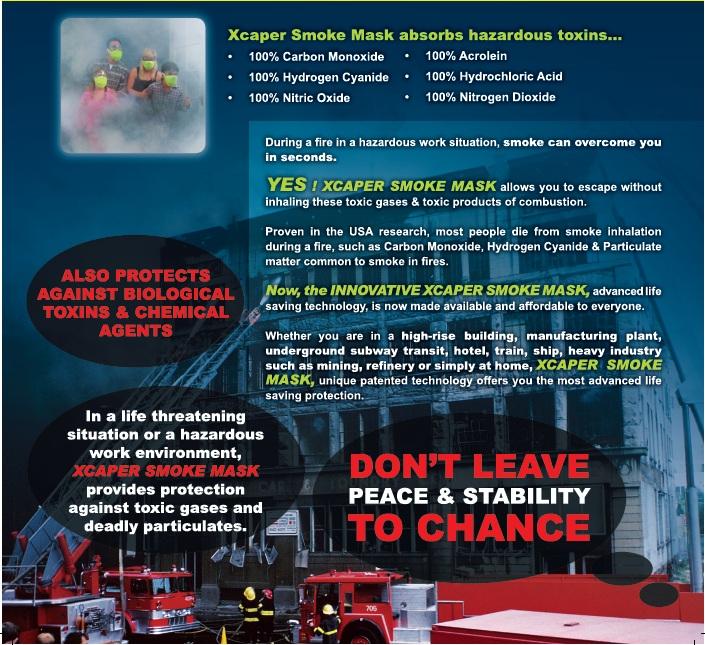 XCaper - Emergency Smoke Mask