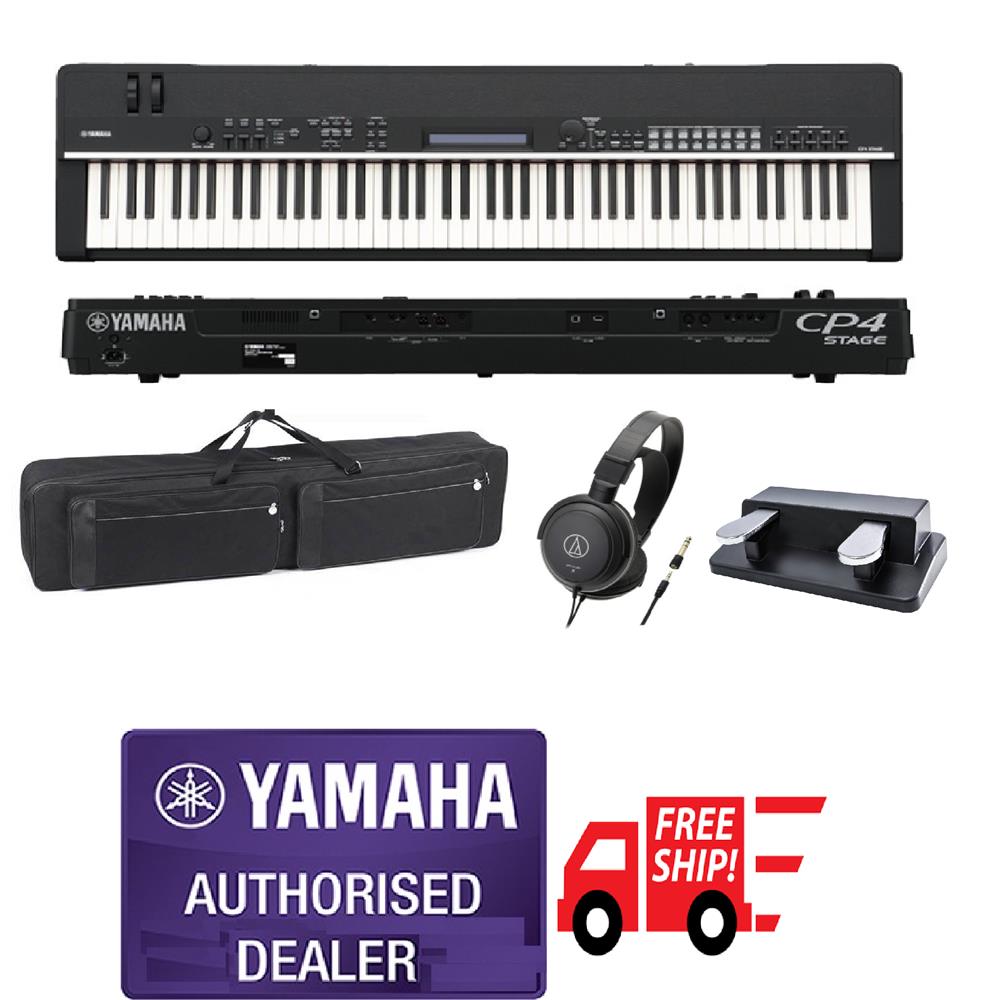 Yamaha CP4 CP 4 CP-4 Stage Piano Free Dual Pedal & Bag Yamaha CP4 CP 4 CP-4 Stage Piano Free Dual Pedal & Bag