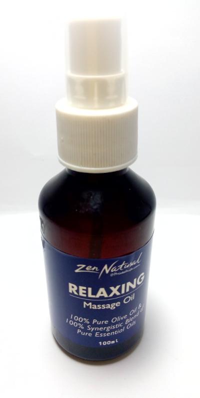 Zen Natural Relaxing Massage Spray Oil 100ml