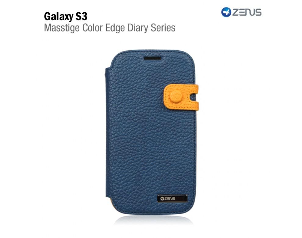Zenus Samsung Galaxy S3 Masstige Color Edge Diary Series Navy Zenus Samsung Galaxy S3 Masstige Color Edge Diary Series Navy