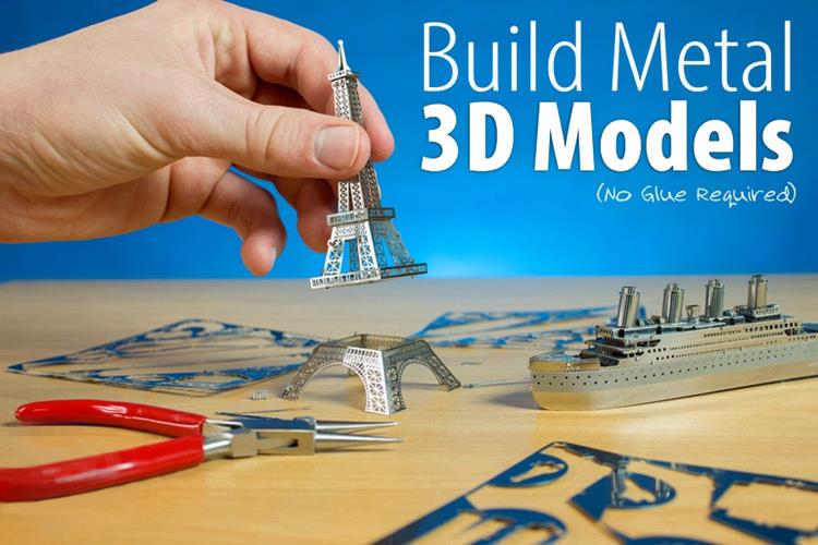 ZOYO Metallic Nano 3D Puzzle / DIY / Laser Cut / Metal