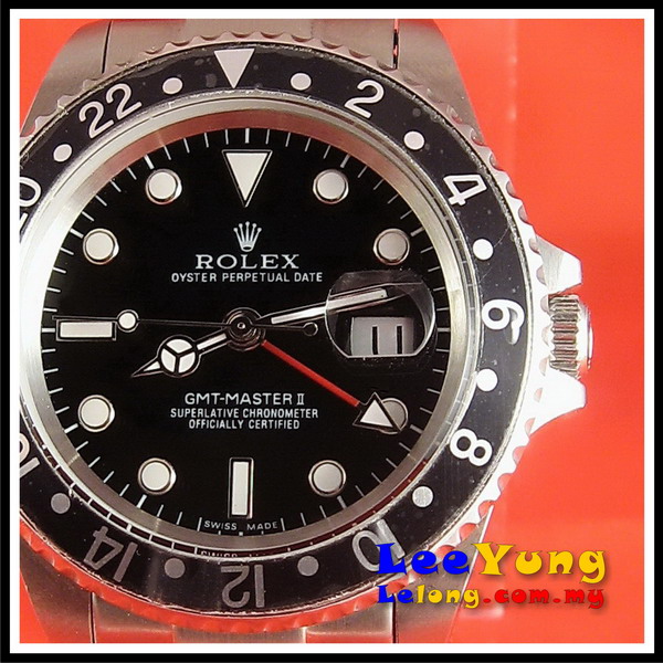 Rolex Oyster Perpetual GMT-Master II Featured With GMT Display Watch! Click To Enlarge