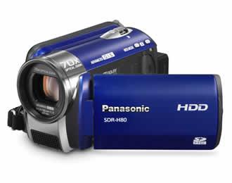 PANASONIC SDR-H80 70X OPTICAL DIGITAL CAMCORDER CAMERA 60GB HDD (Kuala ...