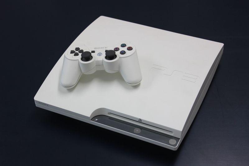 PLAYSTATION 3 GAME CONSOLE 320GB HDD PS3 SLIM WHITE ...
