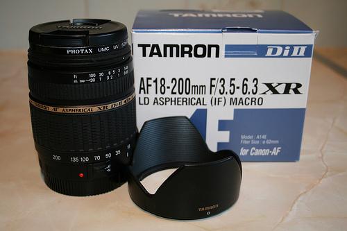 Tamron Lens AF 18-200mm F3.5-6.3 XR Di II for Canon (item 91156034