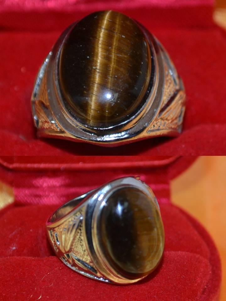 CINCIN BATU TIGER EYES ASLI IKAT UTK PENDINDING DILELONG..