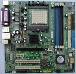 One unit of MSI MS-7168 ver.1C (Radeon Xpress 200 Chipset) AMD Socket 939 Motherboard for auction.