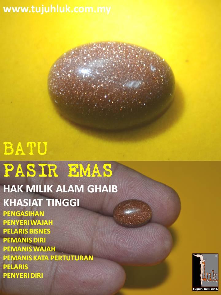 BATU PASIR EMAS MISTIK DAN GHAIB UTK LELONG RM1