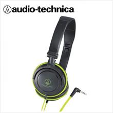 Audio-Technica HeadPhone - ATH-SJ11 (Black & Green) Audio-Technica HeadPhone - ATH-SJ11 (Black & Green)