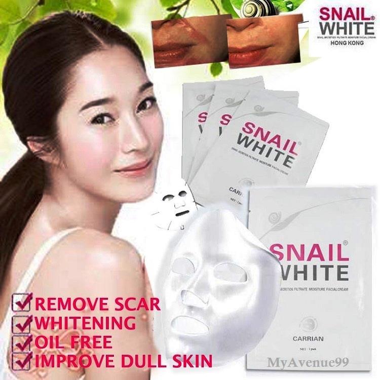SNAIL WHITE Whitening Facial Mask SNAIL WHITE Whitening Facial Mask