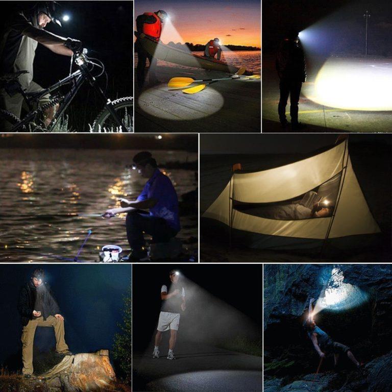 *Head Lamp 7 LED Bicycle Torch Light Reading Camping *Head Lamp 7 LED Bicycle Torch Light Reading Camping