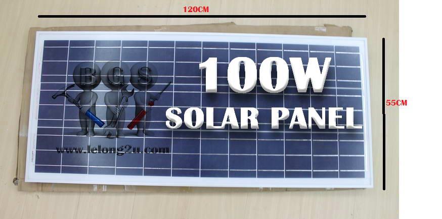 100w polycrystalline solar panel 100w (end 8/9/2017 1:06 PM)