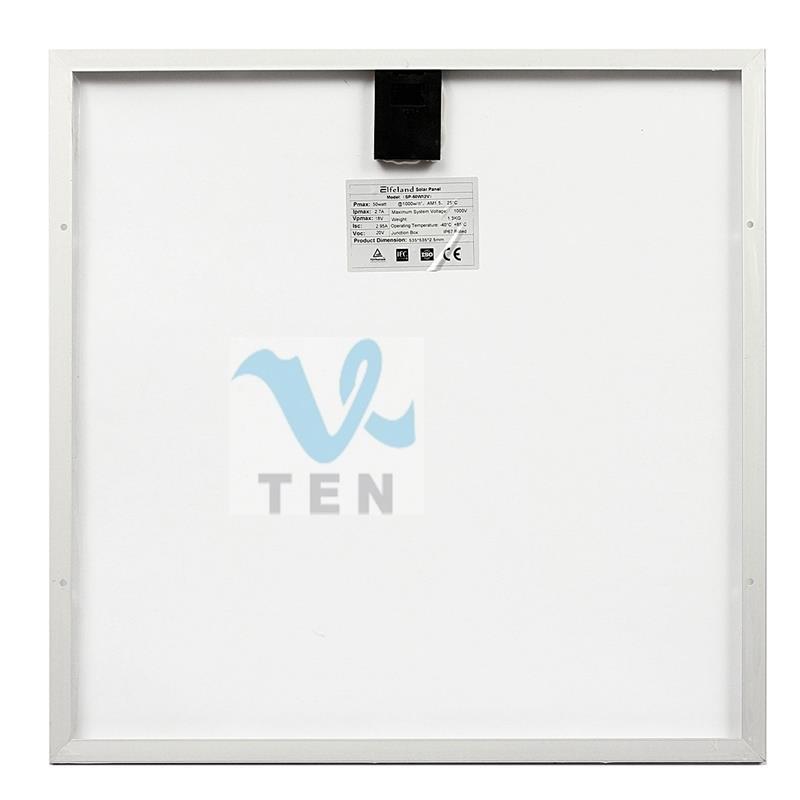 50W 50Watt Solar LED Panel Built In Battery 18V