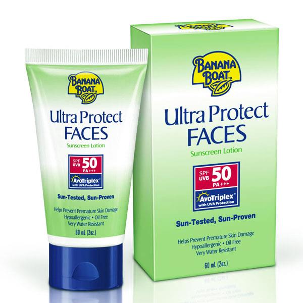 Banana Boat Ultra Protect Faces SPF50 Sunblock 60ml