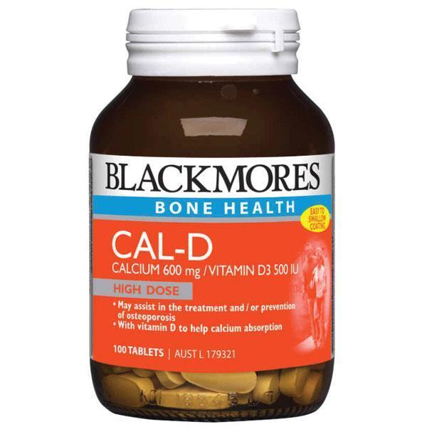 BLACKMORES CALCIUM 600mg + D3 30S