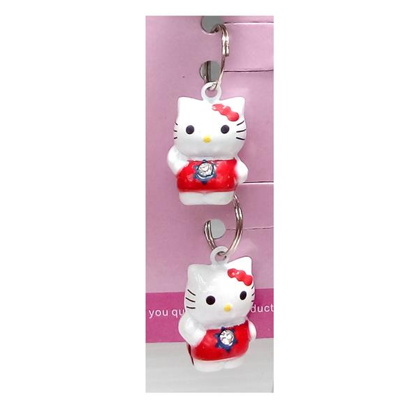 Cat & Dog Collar Bell Hello Kitty Design 2pc