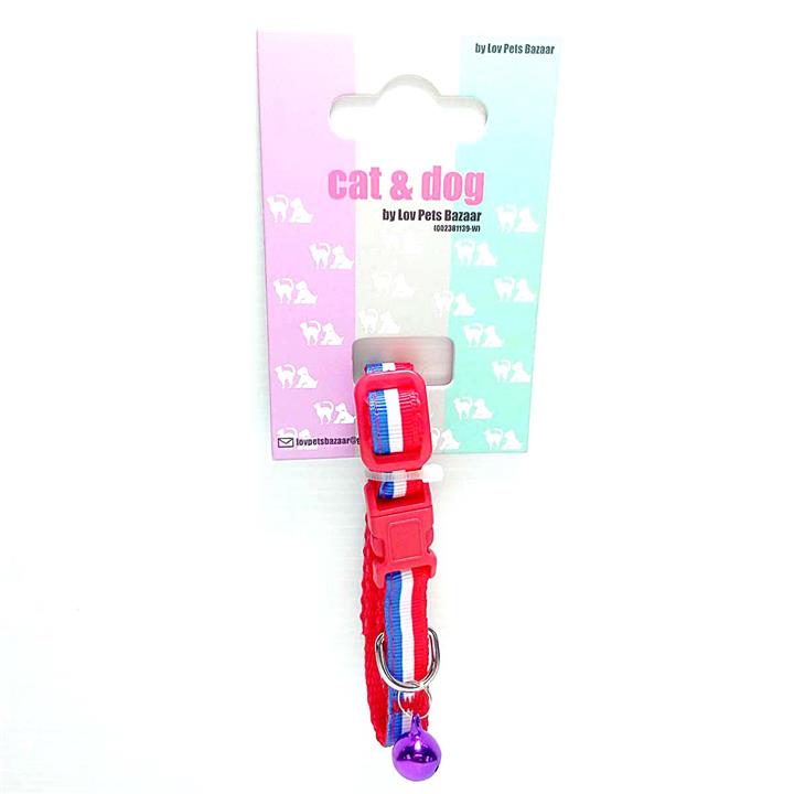 Cat & Puppy Collar + Bell 1cm TFC-0901 Also Suitable for Small Dogs