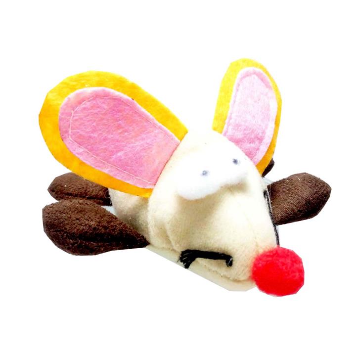 Cute Vibrating Mouse Toy with Fluffy Ears for Cats TY-239