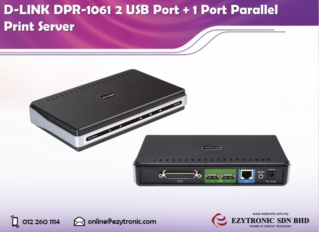 d-link dpr-1061 print server