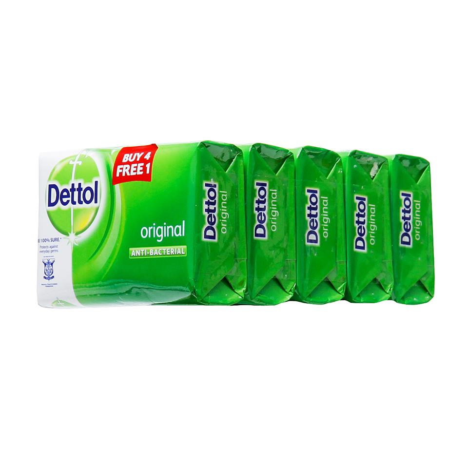Dettol Antibacterial Original Bar Soap 4x 110g
