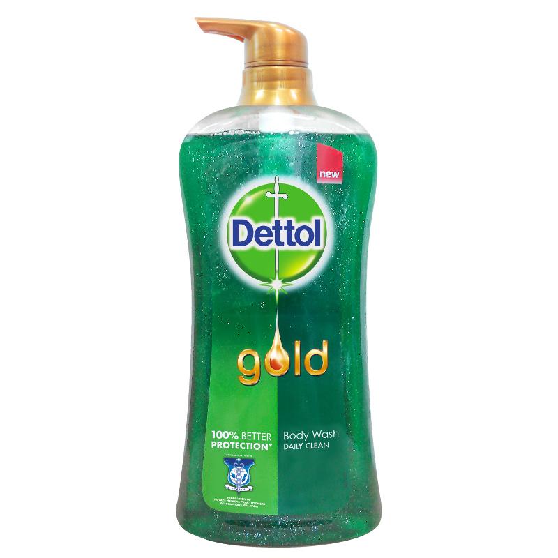 Dettol Gold Shower Gel Daily Clean Gel 950ml Bottle