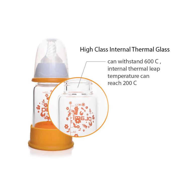 Dlami ( italy brand ) D13 BPA free break resistant glass milk bottle Dlami ( italy brand ) D13 BPA free break resistant glass milk bottle