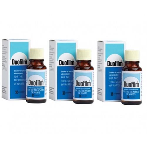 DUOFILM LIQUID 15ML x 3 FOR CORNS, CALLOUS & WARTS