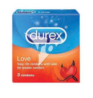 Durex Close Fit +Comfort + Love condoms 3's