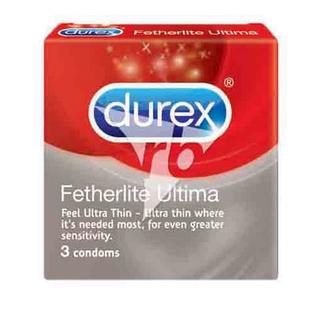 Durex Close Fit + Durex Fetherlite Ultima Thin Condoms 3s X 2
