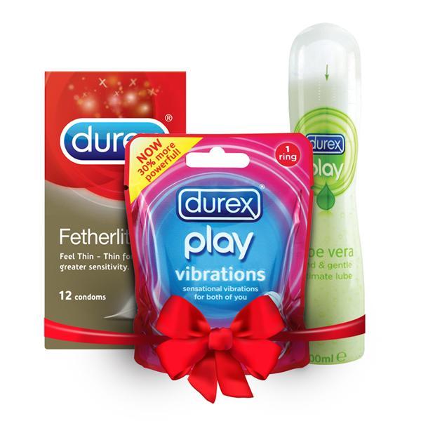 Durex A Two Way Trip Fetherlite/Play/Vibrations]