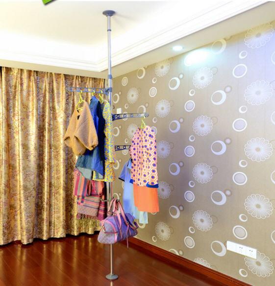 Expandable Clothes Laundry Indoor Room Hanging / Organizer Rack Pole Expandable Clothes Laundry Indoor Room Hanging / Organizer Rack Pole