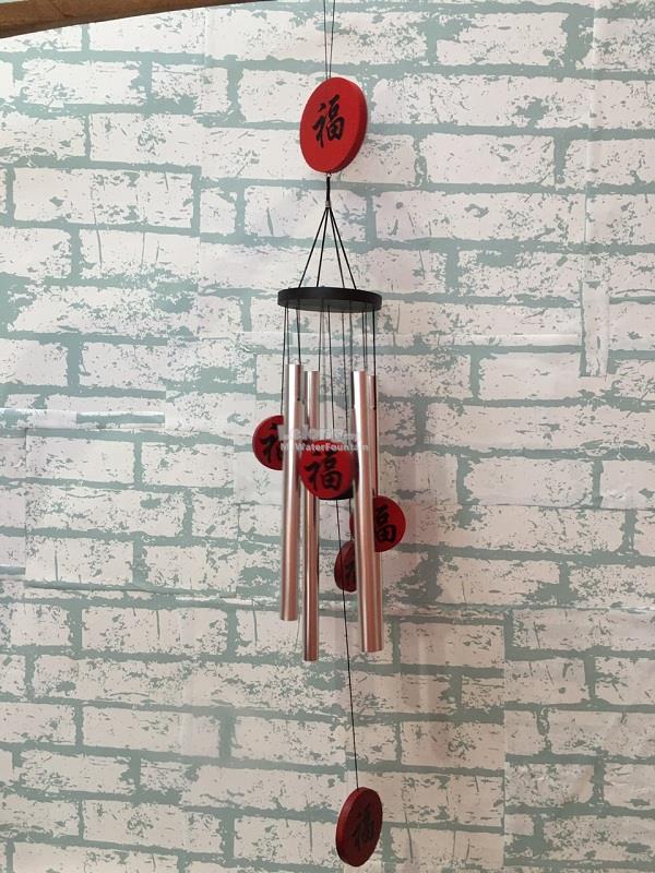 Feng Shui Metal Wind Chime Good Luck End 9 29 2017 1 31 Pm Feng Shui Metal Wind Chime Good Luck With Chinese Fortune Word