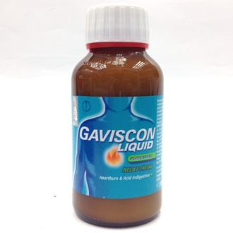 GAVISCON PEPPERMINT LIQUID 200ML (LEGAKAN PEDIH ULU HATI)