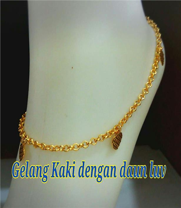  Gelang  Kaki Emas  Korea 24k cel end 3 7 2019 5 15 PM MYT 