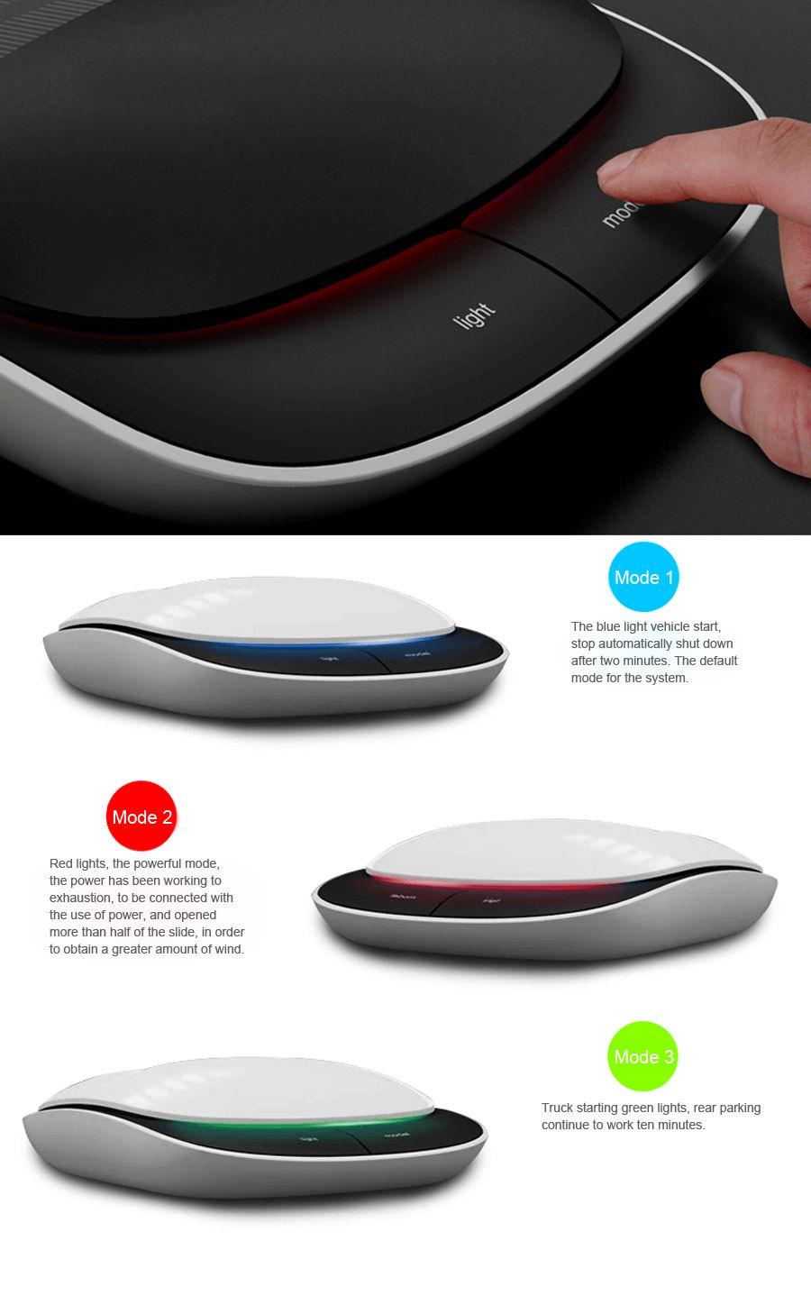 Genuine Solar Energy Nano Car Air Purification Purifier Freshners