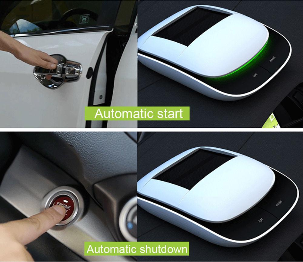 Genuine Solar Energy Nano Car Air Purification Purifier Freshners