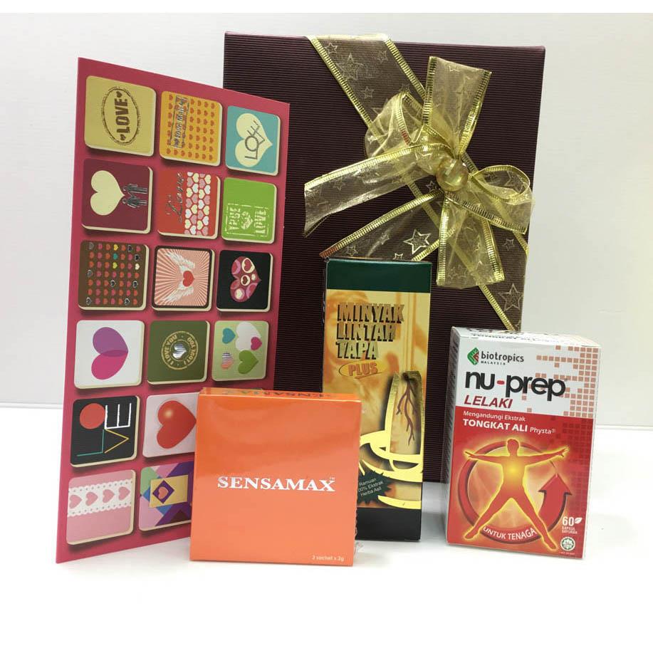 Gift Set Nu-Prep Tongkat Ali, Sensamax & Minyak Lintah for Men Power Gift Set Nu-Prep Tongkat Ali, Sensamax & Minyak Lintah for Men Power