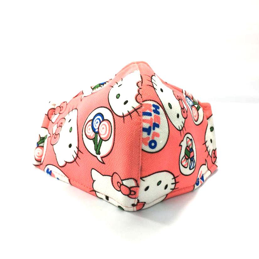 Hello Kitty Cloth Mask for Children, Protects from Cold & Haze 