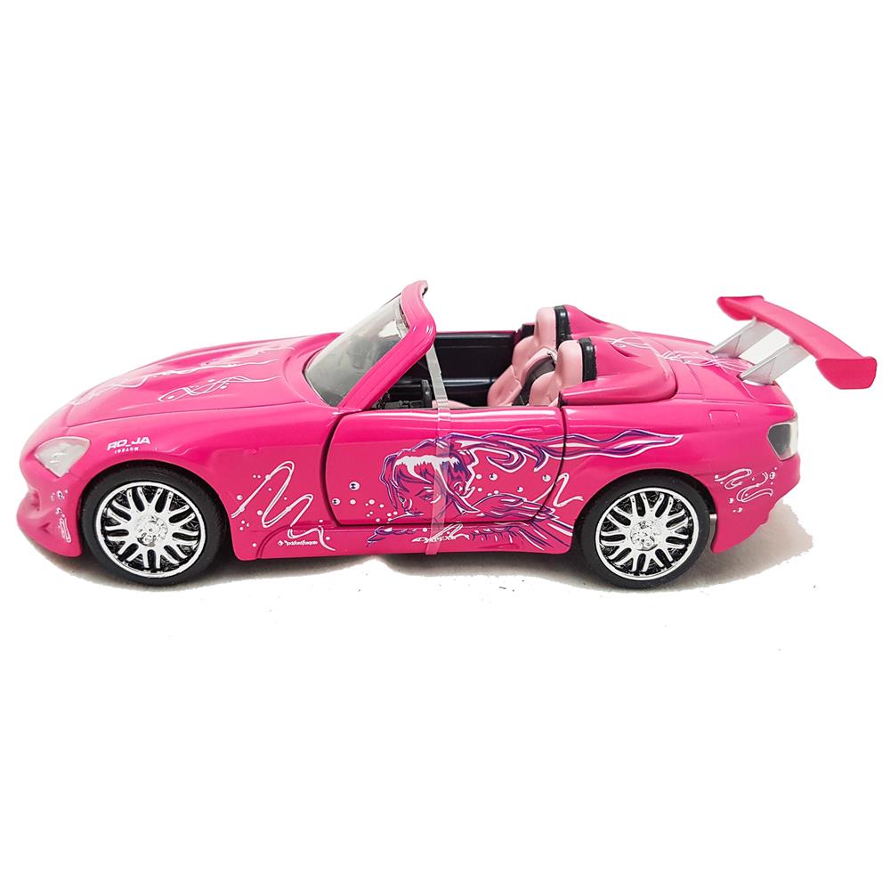 Jada Fast & Furious 8 1:32 DIECAST Suki's Honda S2000 Car Pink Model