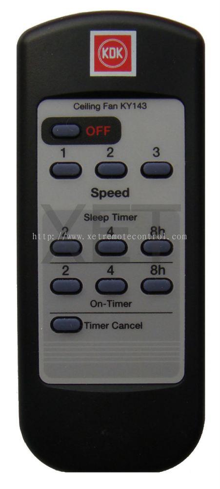 Kdk Ceiling Fan Remote Control Kdk Ceiling Fan Remote Control Ky143