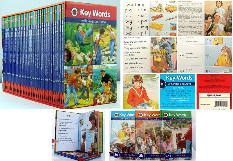 Ladybird - Keywords with Peter and Jane (Full Set of 36 books)