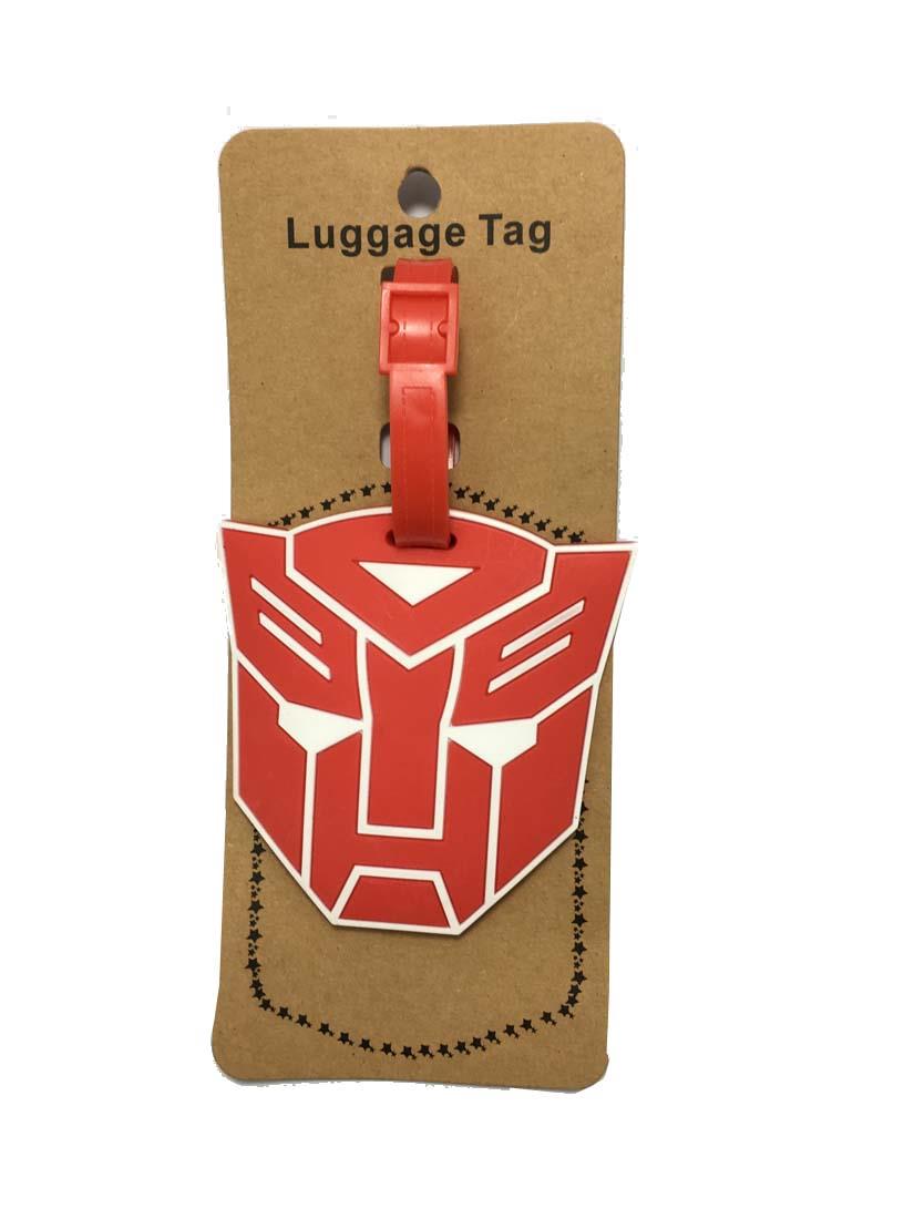 LIMITED EDITION TRANSFORMERS LUGGAGE TAG
