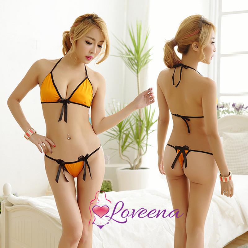 Loveena Yellowish Bikini Lingerie Nightwear L2019