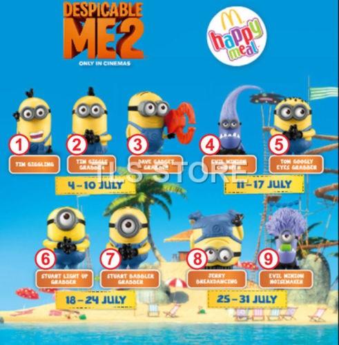 McDonald Despicable Me 2 Malaysia Mi (end 5/31/2015 8:15 AM)