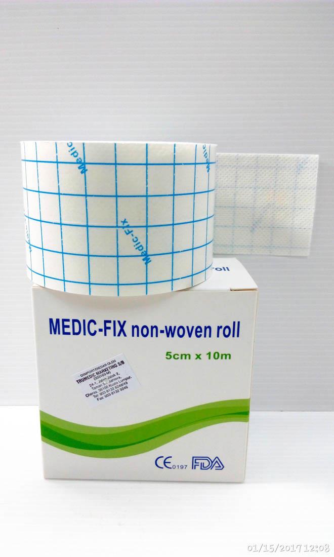 Medic-Fix Non Woven Dressing Roll 5cm X 10metre