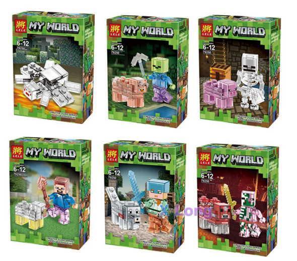 Minecraft minifigures- 6 in 1 comple (end 2/12/2017 8:15 AM)