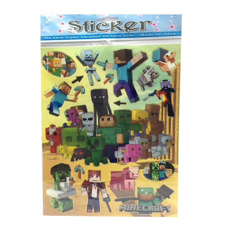 Minecraft Stickers X 10 pieces