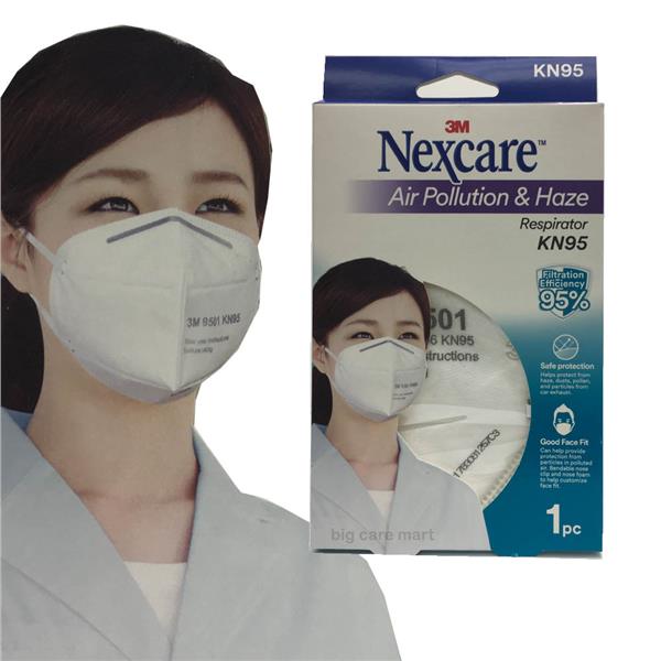 Nexcare KN95 Mask X 5 pieces for Air Polution & Haze