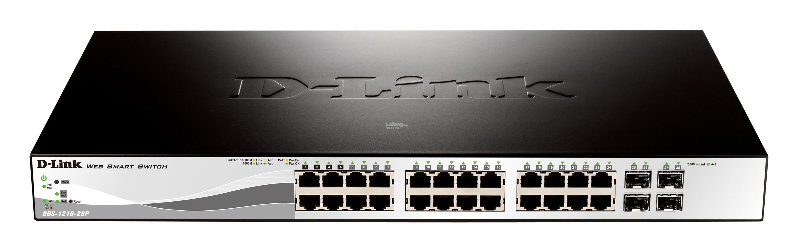 D-LINK 24-PORT GIGABIT + 4-PORT SFP (end 1/28/2022 12:00 AM)