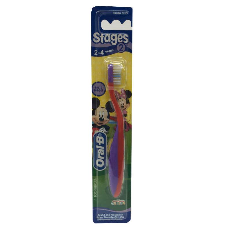 Oral-B Toothbrush 2-4 Years Mickey Mouse (Extra Soft)